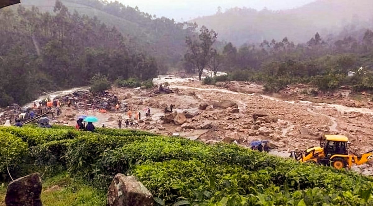 Visuals from Wayanad landslides |  - PTI